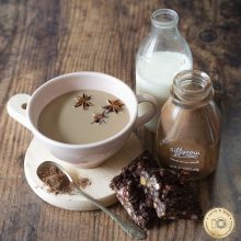 Hot chocolate food photography