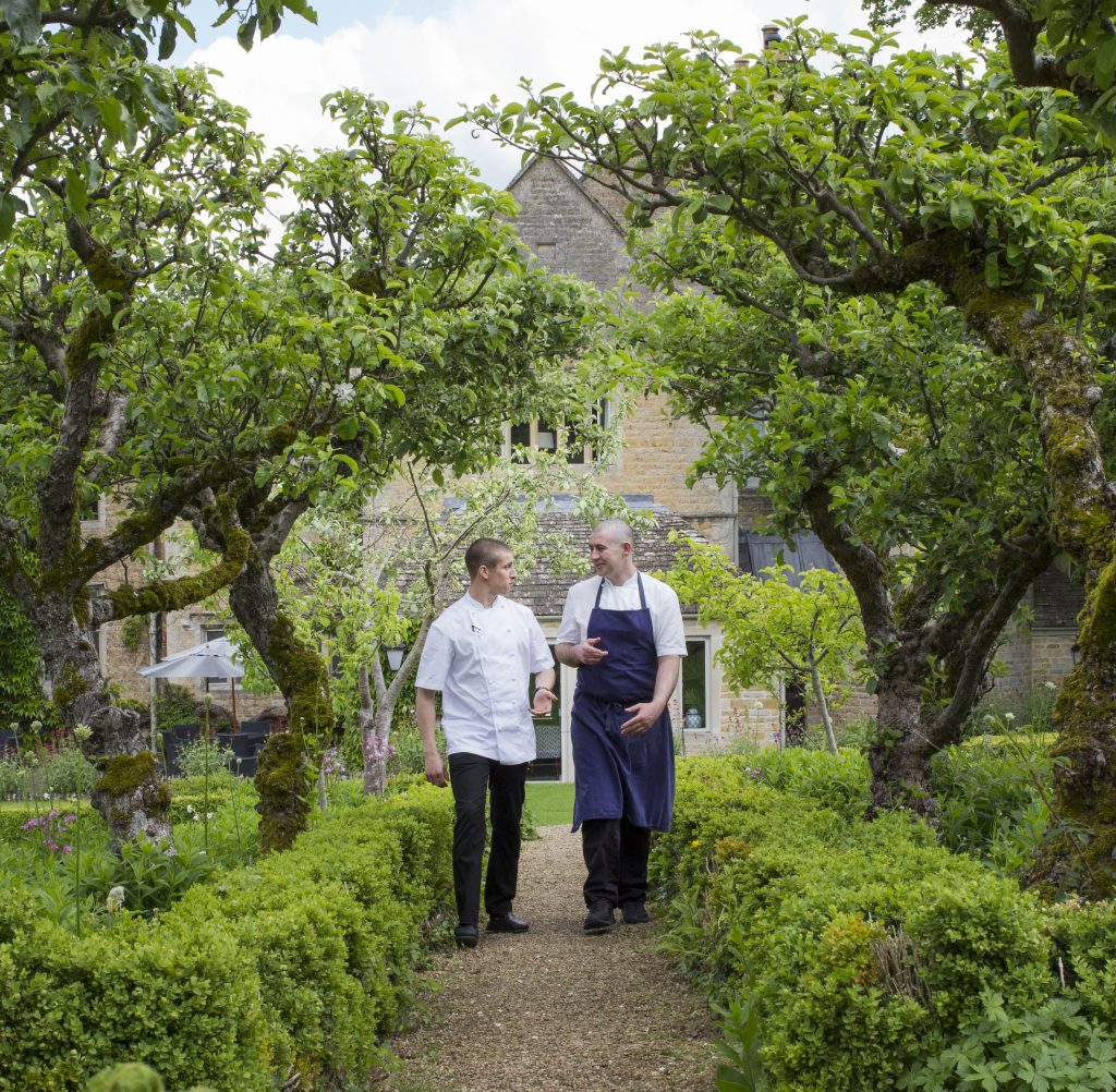 Head Chef Charles Smith at Lords of the Manor