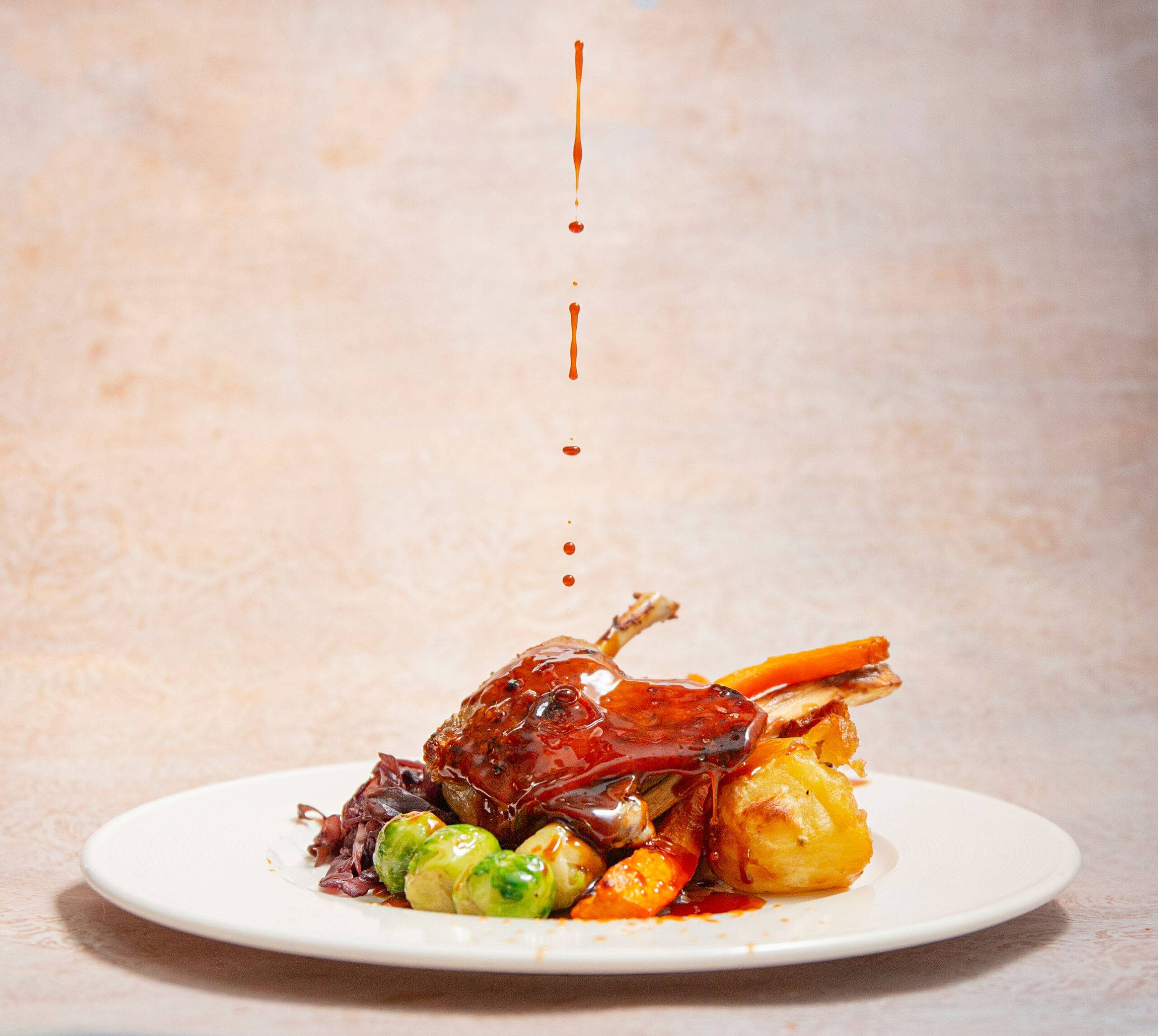Christmas food photography for marketing