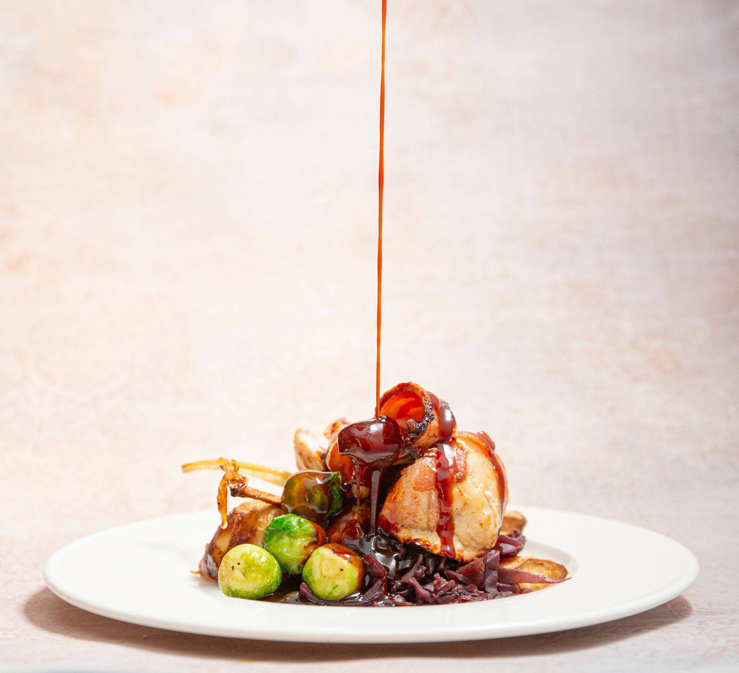 Christmas food photography for marketing