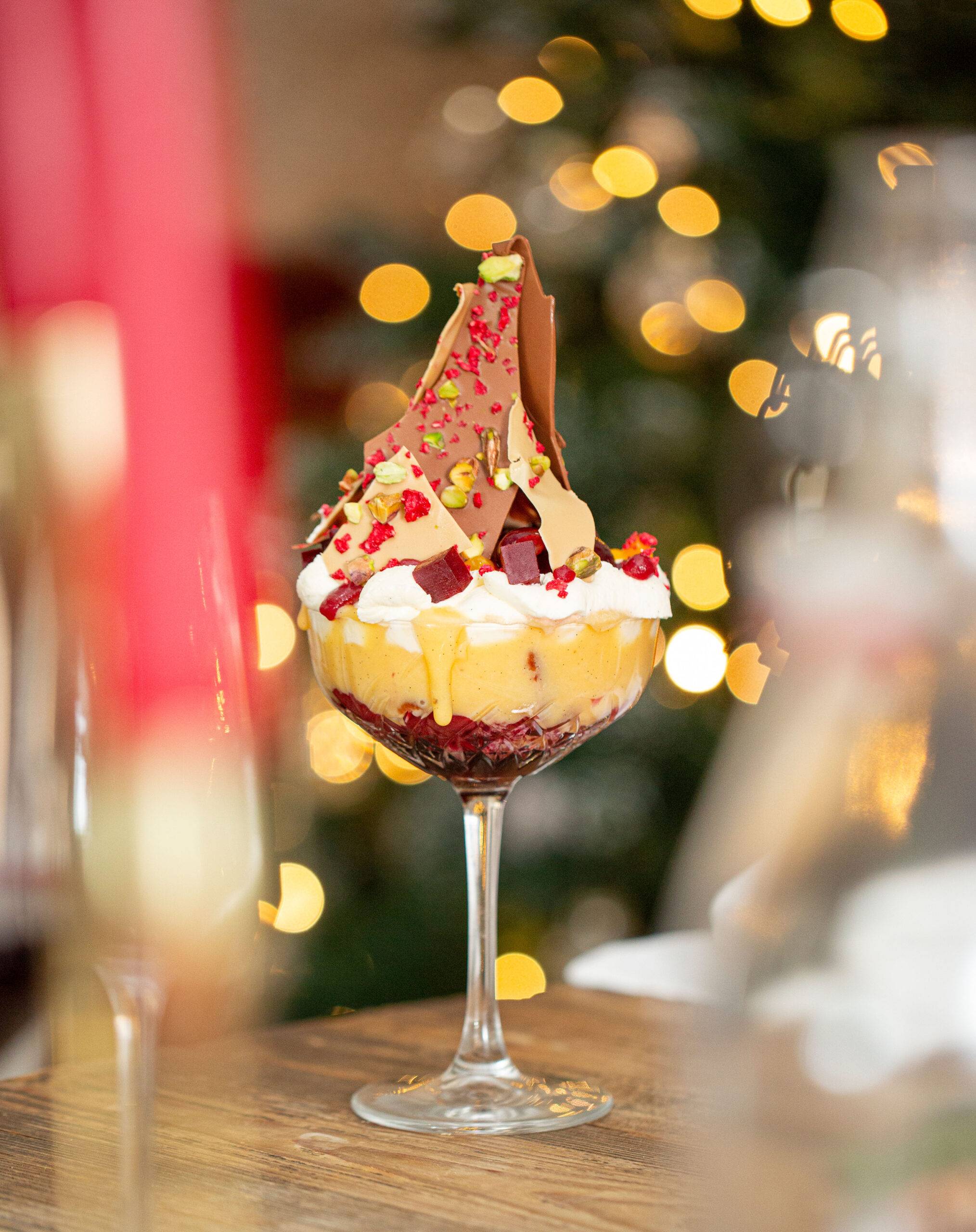 Christmas food photography for marketing