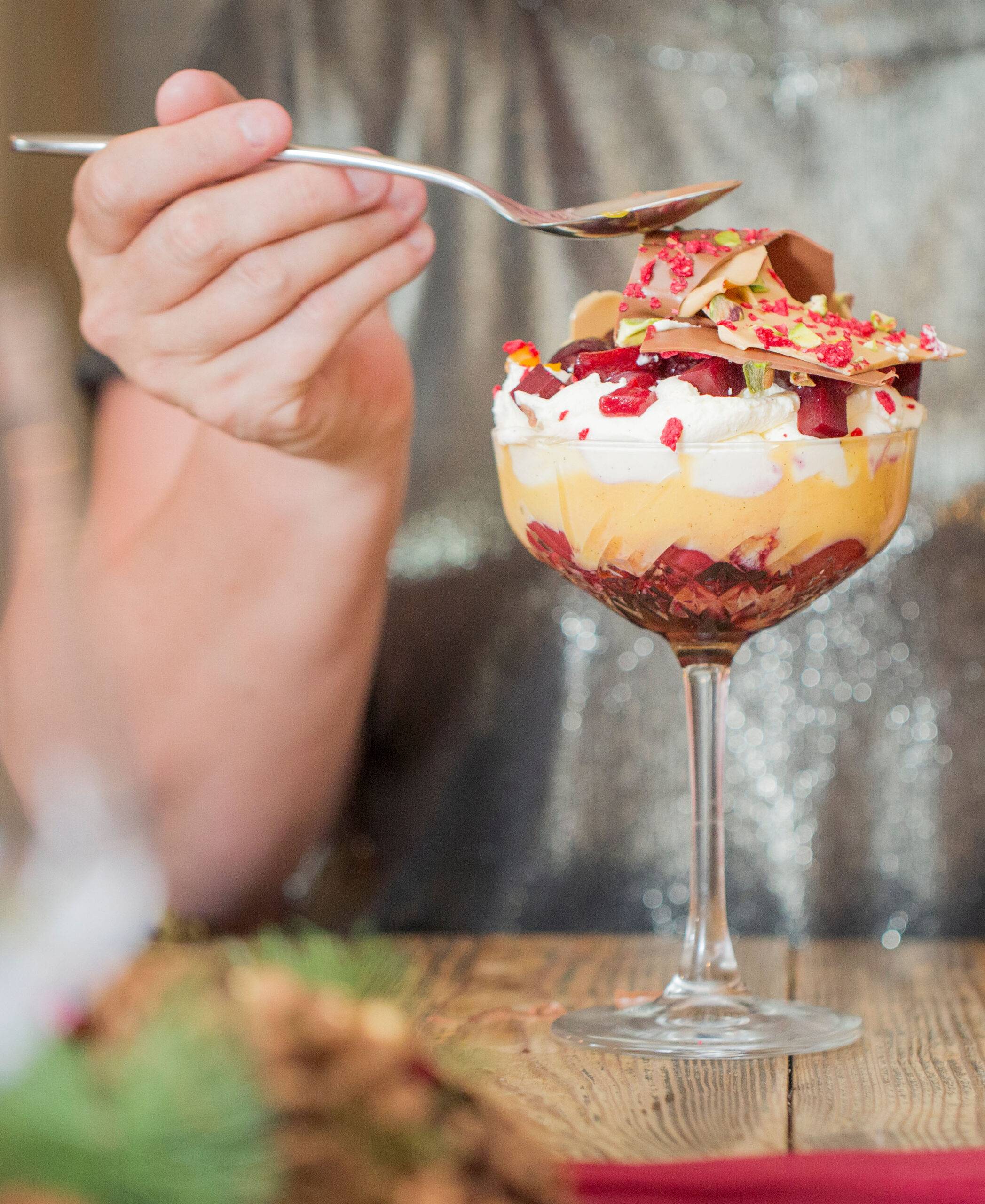 Christmas food photography for marketing