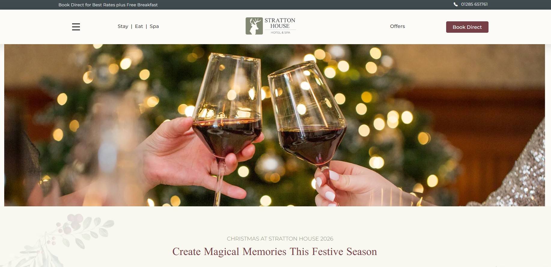 Christmas food photography for marketing