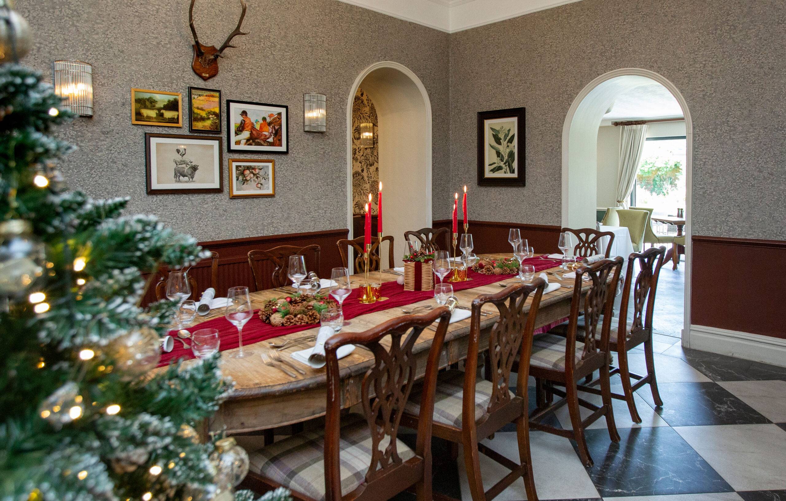 Hotel Christmas interiors photography