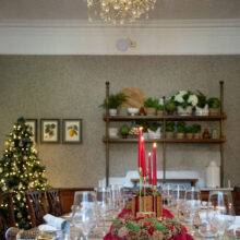 Hotel Christmas interiors photography