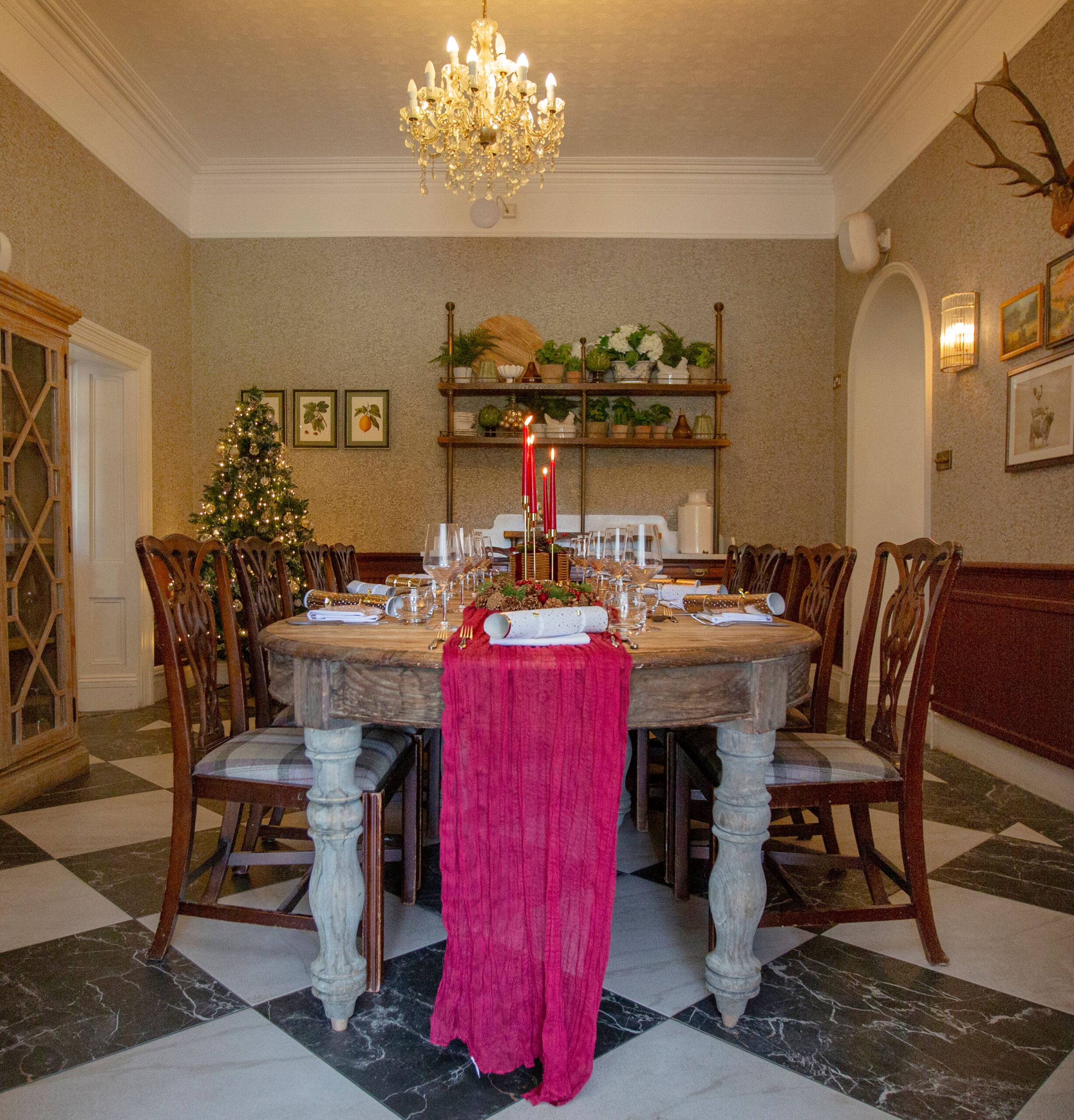 Hotel Christmas interiors photography