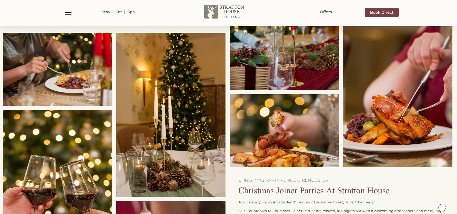 Hotel Christmas interiors photography