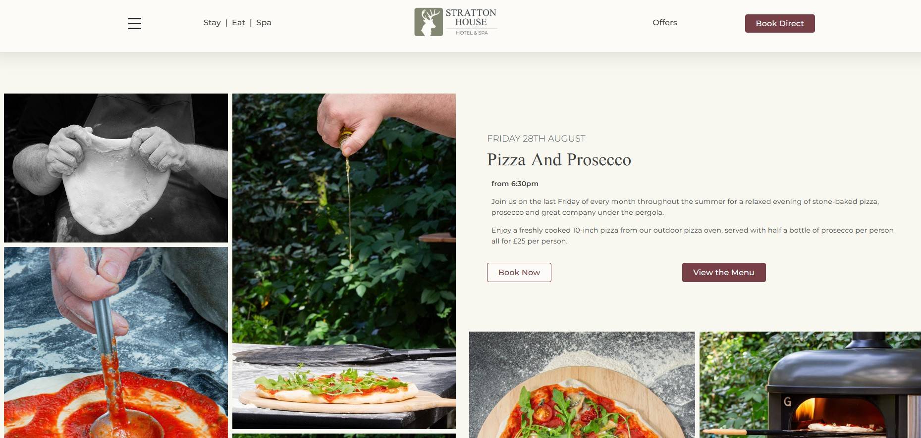 Cirencester food photographer Nikki Kirk for Stratton House Hotel