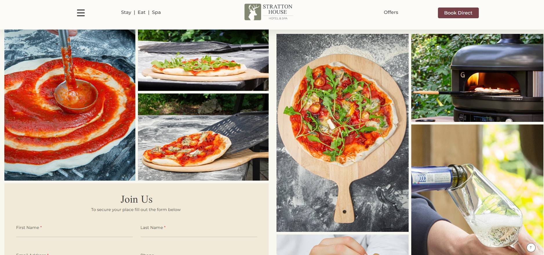 Cirencester food photographer Nikki Kirk for Stratton House Hotel